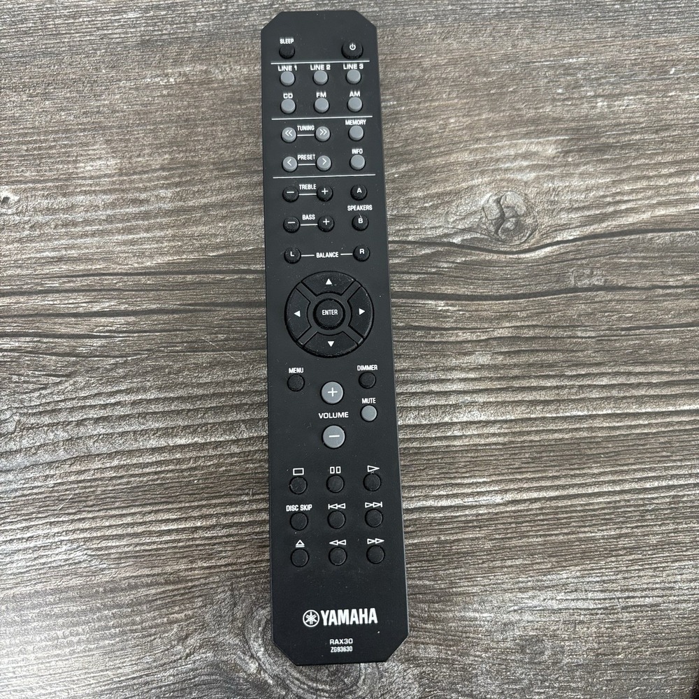 GENUINE YAMAHA RAX30 STEREO RECEIVER REMOTE - RS-201 RS-201A OEM